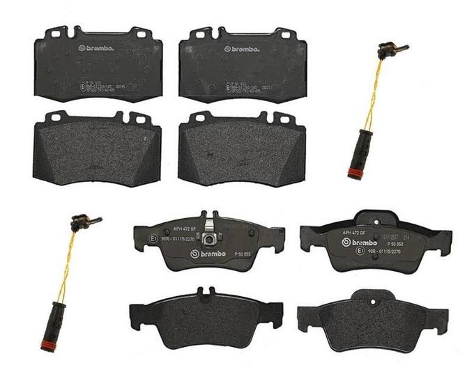 Brembo Brake Pads Kit -  Front and Rear (Low-Met)